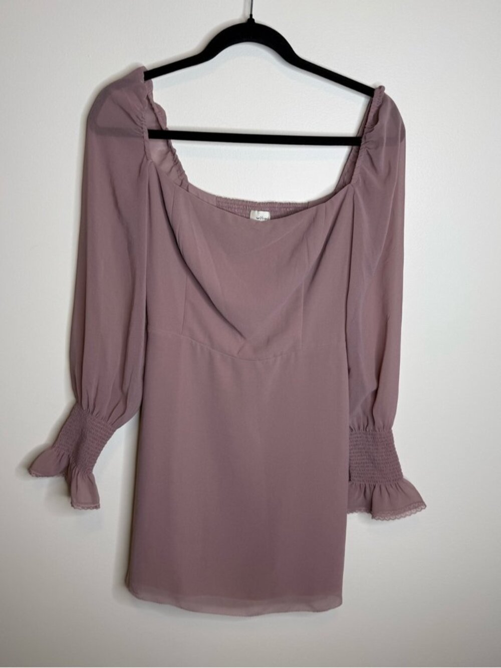 Aritzia Wilfred Emmylou Dress size 4 pink purple